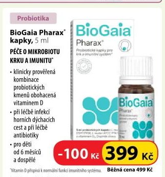 BioGaia Pharax kapky, 5 ml