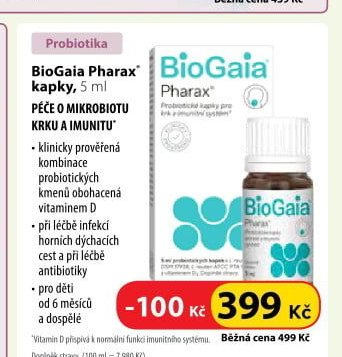 BioGaia Pharax kapky