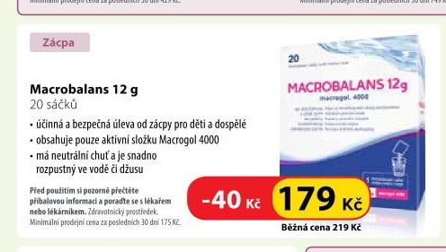 Macrobalans 12 g