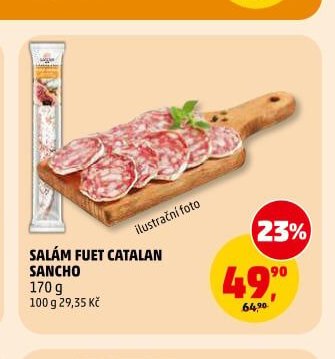 Salám Fuet Catalan Sancho 170 g