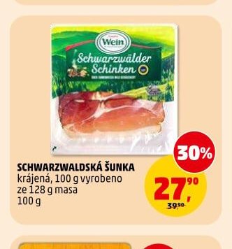 Schwarzwaldská šunka 100 g