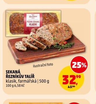 Sekaná Řezníkův talíř 500 g