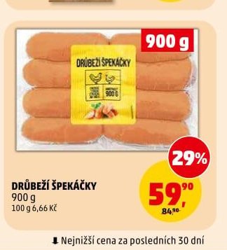 Drůbeží špekáčky 900 g