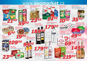 akční leták ESO MARKET 4.2.2026-15.2.2026