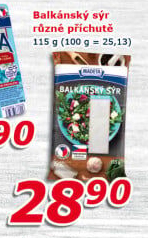 Balkánský sýr Madeta