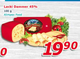 Sýr 45% Lacki Dammer