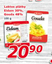 Sýr Eidam 30% Laktos