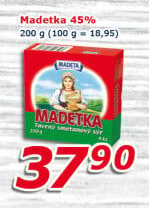 Sýr tavený smetanový Madetka