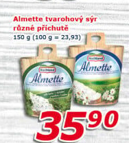 Tvarohový sýr Almette Hochland