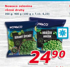 Zelenina mražená Nowaco