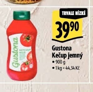 Gustona Kečup jemný