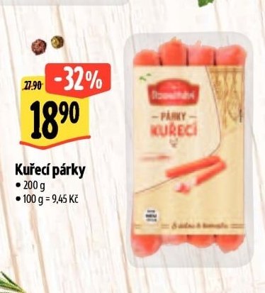 Kuřecí párky