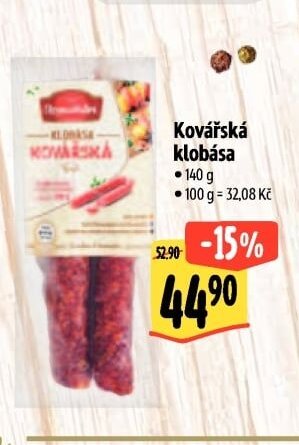 Kovářská klobása