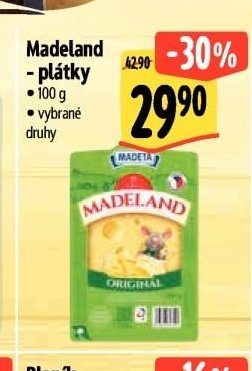 Madeland plátky