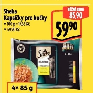 Kapsičky pro kočky Sheba