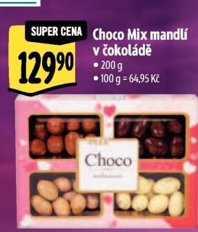 Mandle v čokoládě Choco Exclusive Poex