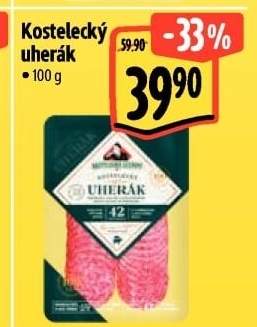 Salám Uherák kostelecký Kostelecké uzeniny