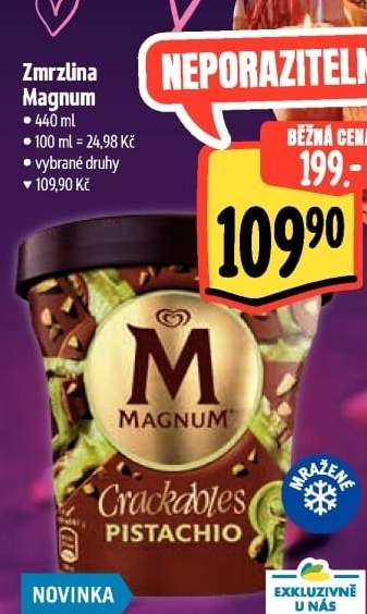 Zmrzlina v kelímku Magnum Algida
