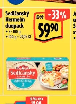 Sedlčanský Hermelín duopack