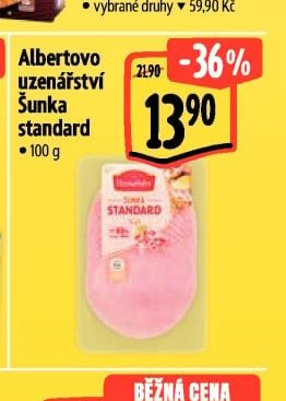 Albertovo uzenářství Šunka standard
