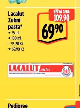 Lacalut Zubní pasta