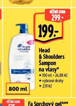 Head & Shoulders Šampon na vlasy