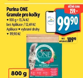 Granule pro kočky One Purina