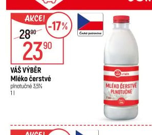 Váš Výběr Mléko čerstvé