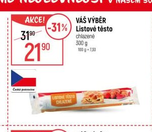 Váš Výběr Listové těsto