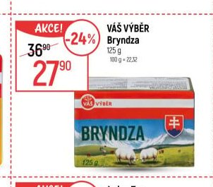 Váš Výběr Bryndza