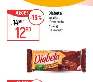 Diabeta oplatka