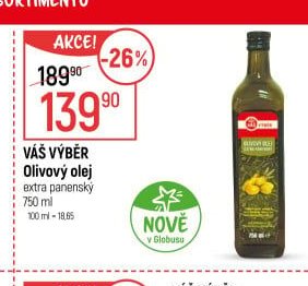 VÁŠ VÝBĚR Olivový olej