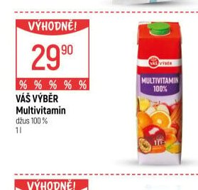 VÁŠ VÝBĚR Multivitamin