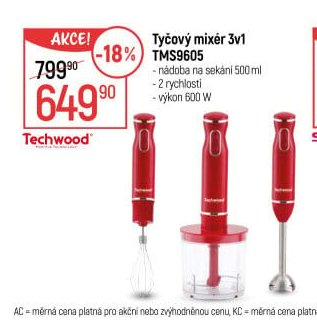Tyčový mixér 3v1 TMS9605