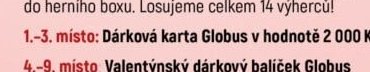 Dárková karta Globus