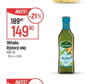 Olitalia Rýžový olej - Globus akcniletaky.com