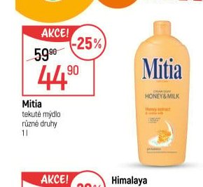 Mitia tekuté mýdlo