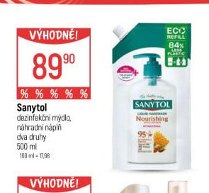Sanytol dezinfekční mýdlo