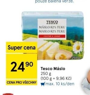 Tesco Máslo