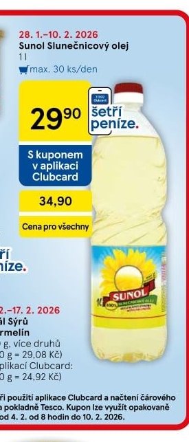Sunol Slunečnicový olej