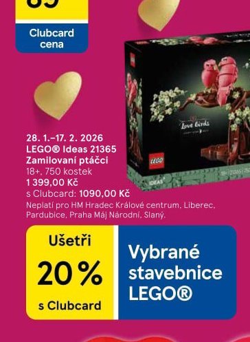 LEGO Ideas 21365 Zamilovaní ptáčci