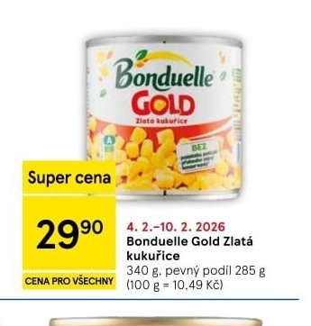 Bonduelle Gold Zlatá kukuřice