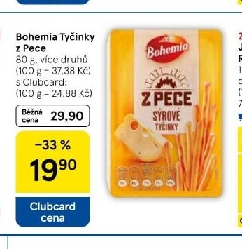 Bohemia Tyčinky z Pece