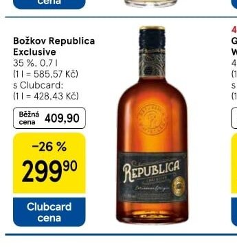 Božkov Republica Exclusive - Tesco akcniletaky.com