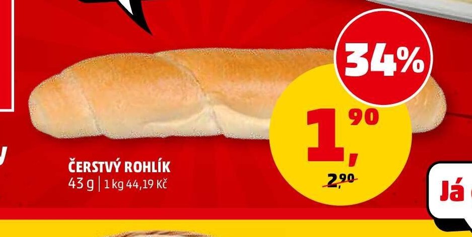 ČERSTVÝ ROHLÍK