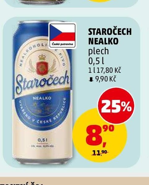 Staročech Nealko 0,5 l