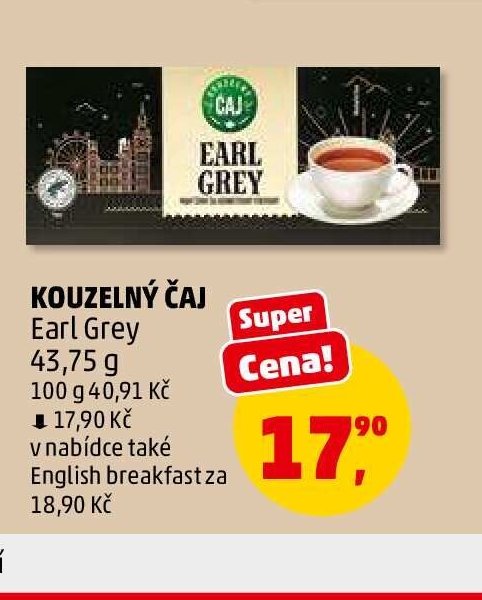 Kouzelný čaj Earl Grey 43,75 g