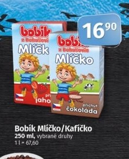 Bobík Mlíčko/Kafíčko