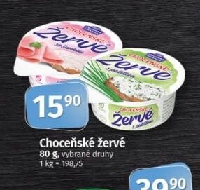 Choceňské žervé