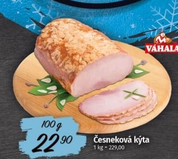 Česneková kýta Váhala